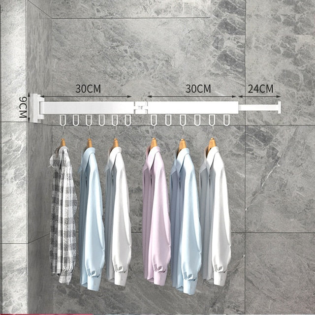 Retractable Cloth Drying Rack