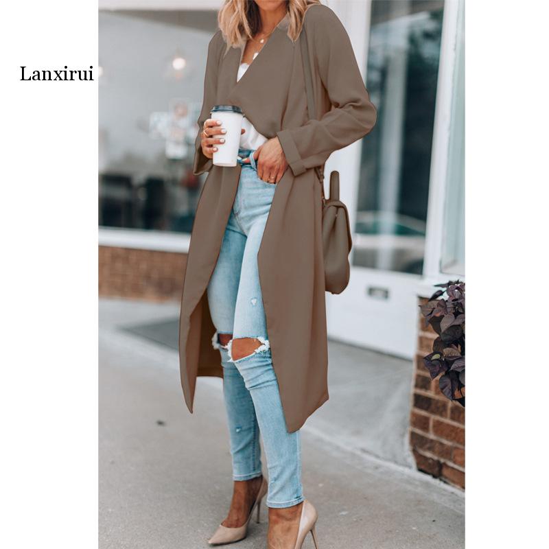 Women's Windbreaker Trench Coat